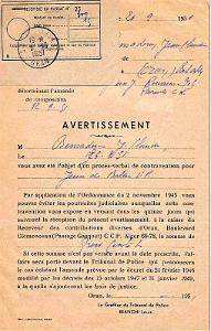 Oran documents divers 258